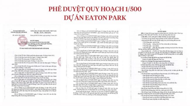 Tầm quan trọng của pháp lý trong dự án Eaton Park Gamuda Land